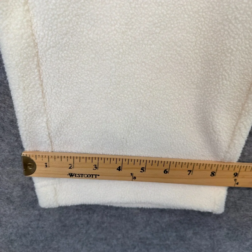 Recreational Habits RH Sabrina Sherpa Blocked Straight‎ Pant XS Oyster Cream New